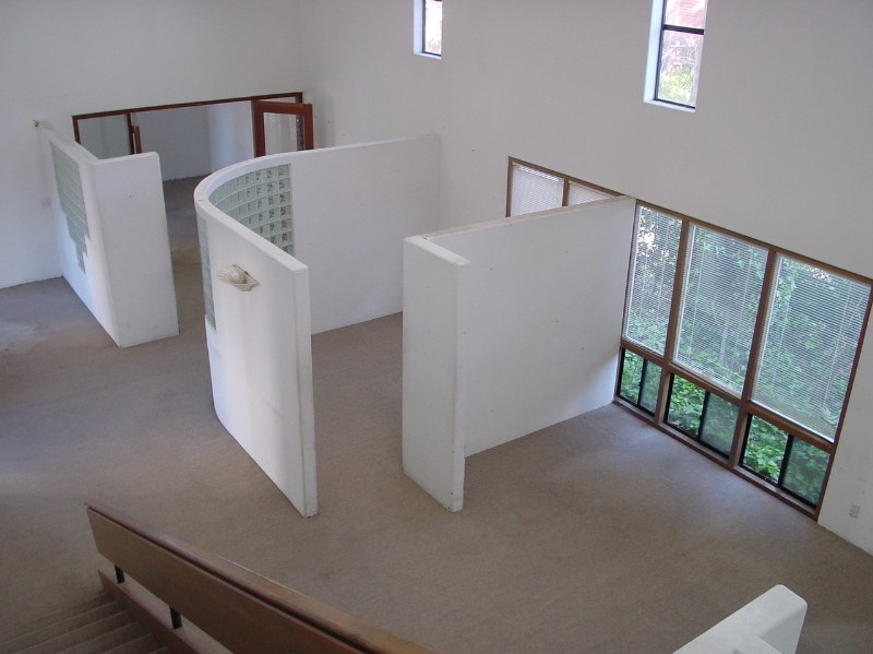 Building B from staircase